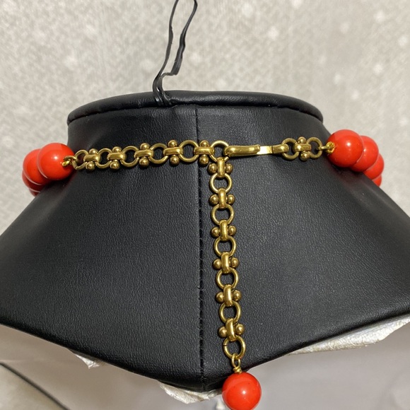 *SOLD*Heidi Daus "Super Chic"  Swarovski Crystal Enamel Bead Necklace & Earrings - Picture 8 of 12